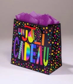 Geschenkentas Très Joli CadeauL18 X H 18 X P 10 Cm