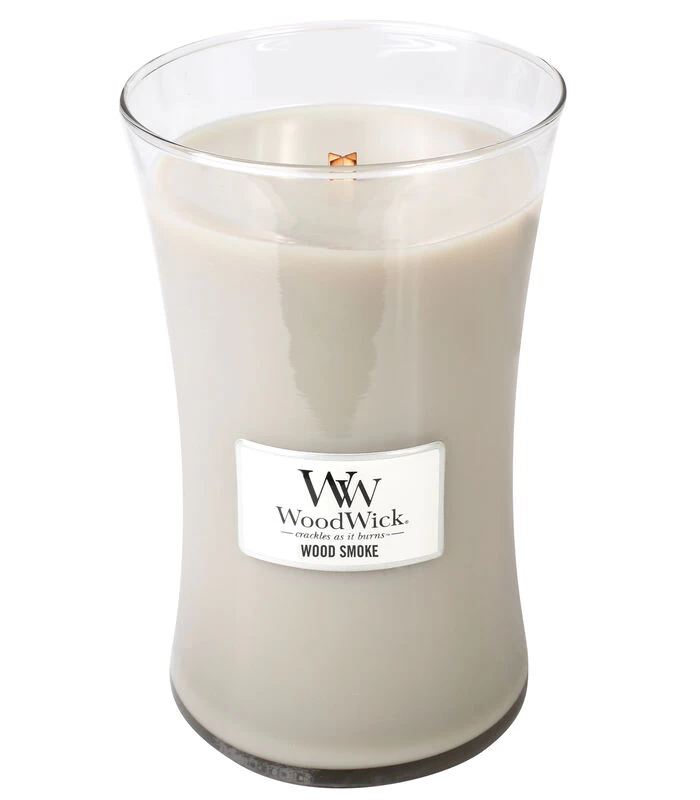 WoodWick Kaars Wood Smoke Large 3 WoodWick Kaars Wood Smoke Large