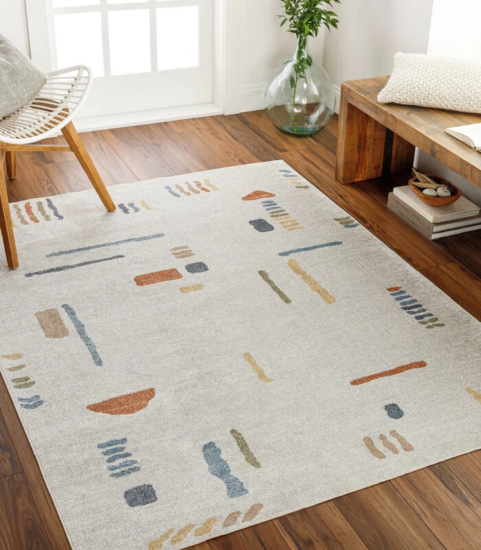 Machinewasbaar Vloerkleed 4 Machinewasbaar Vloerkleed - Afbeelding 2