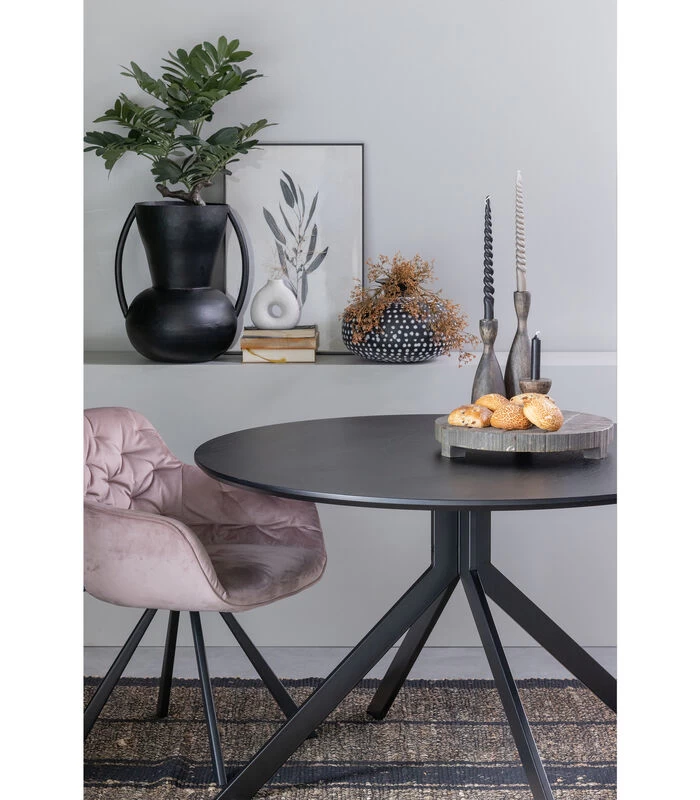 Exclusive Siep Vaas - Metaal - Zwart - 44x35x30 4 Exclusive Siep Vaas - Metaal - Zwart - 44x35x30 - Afbeelding 2