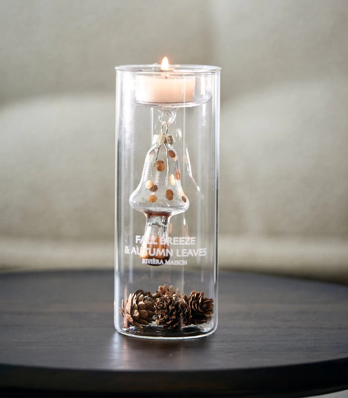 Theelichthouder RM Fall Breeze Transparant 4 Theelichthouder RM Fall Breeze Transparant - Afbeelding 2