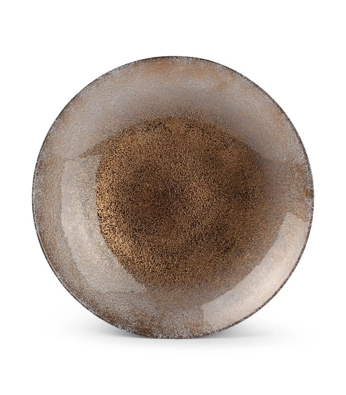 Sierschaal 33xH6cm Glas Sunset Cosmo 5 Sierschaal 33xH6cm Glas Sunset Cosmo - Afbeelding 3