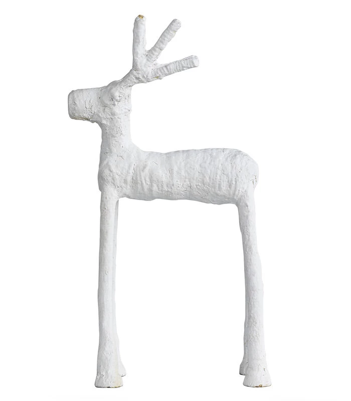 BePureHome Moose Deco - Paper Mache - Wit - 39x23x12 5 BePureHome Moose Deco - Paper Mache - Wit - 39x23x12 - Afbeelding 3