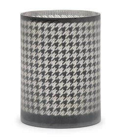 Windlichten Voor Binnen - Pied-de-Poule Hurricane - Lantaarn - 24cm X 18cm