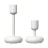 Iittala Nappula Kaarsenstandaard Wit Big And Small