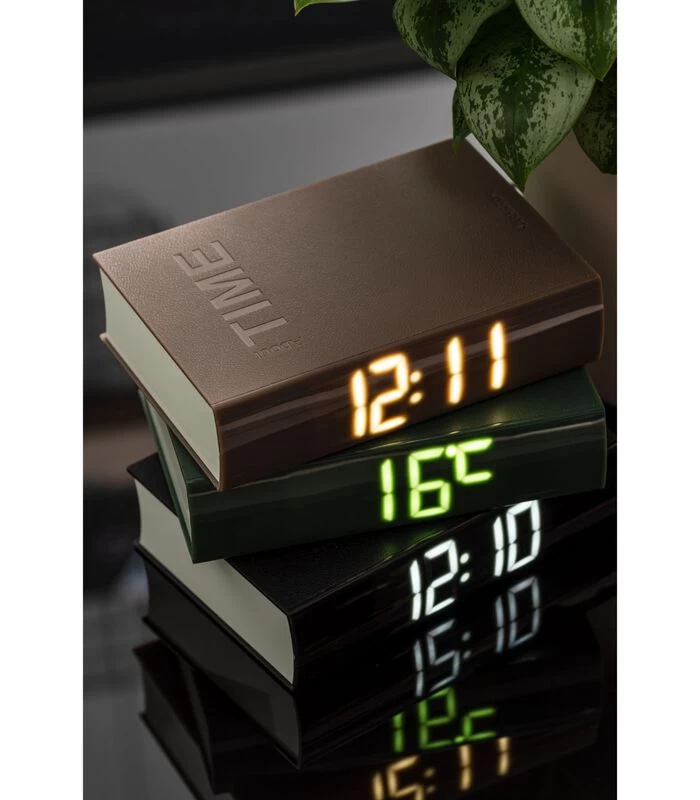 Karlsson Wekker Book - Zwart - 20x5cm 4 Karlsson Wekker Book - Zwart - 20x5cm - Afbeelding 2