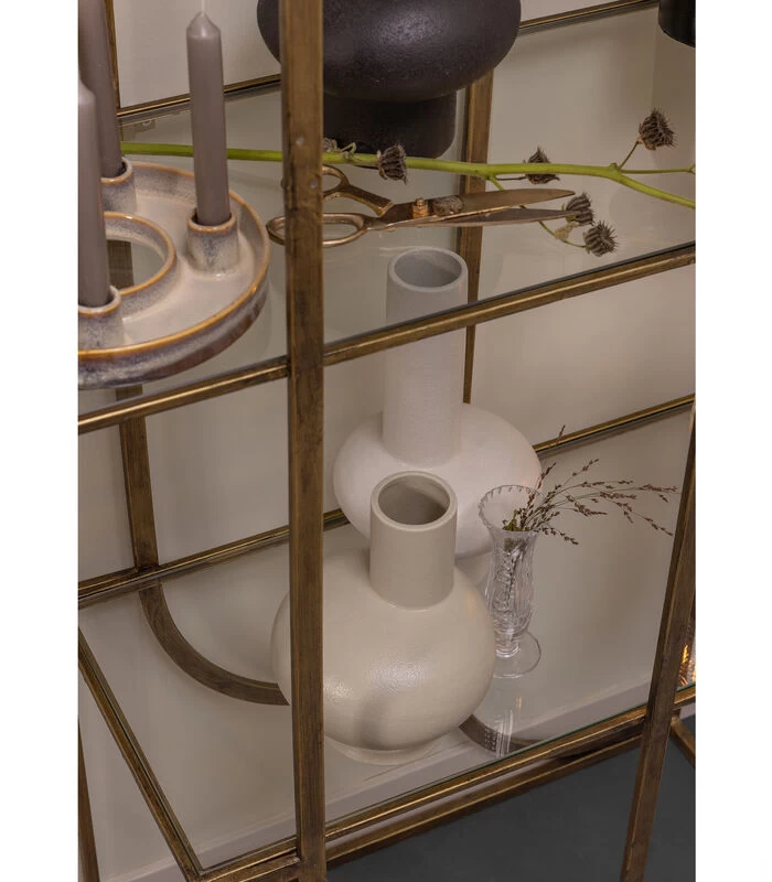 BePureHome Vaas Tank - Porselein - Kalkwit - 31x18x18 4 BePureHome Vaas Tank - Porselein - Kalkwit - 31x18x18 - Afbeelding 2