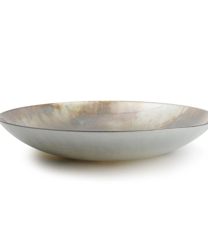 Sierschaal 40xH6,5cm Zilver Cosmo 3 Sierschaal 40xH6,5cm Zilver Cosmo