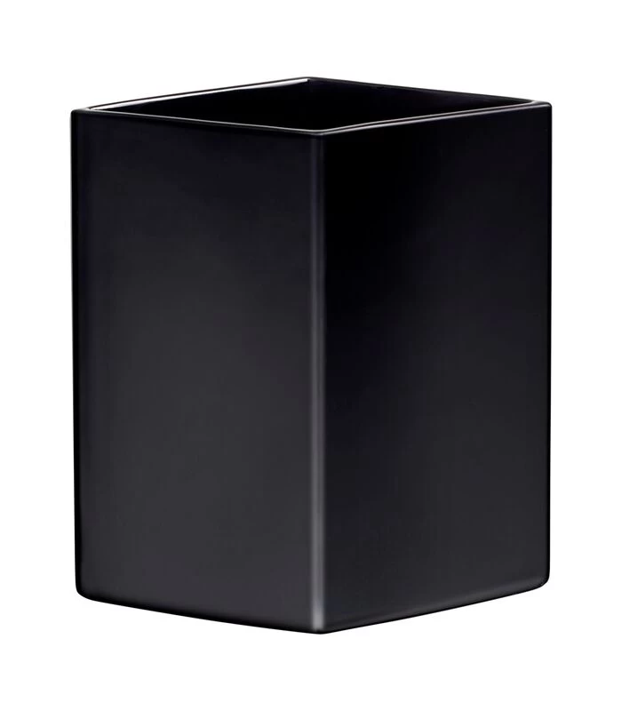 Iittala Ruutu Ceramic Vaas 225mm Zwart 3 Iittala Ruutu Ceramic Vaas 225mm Zwart