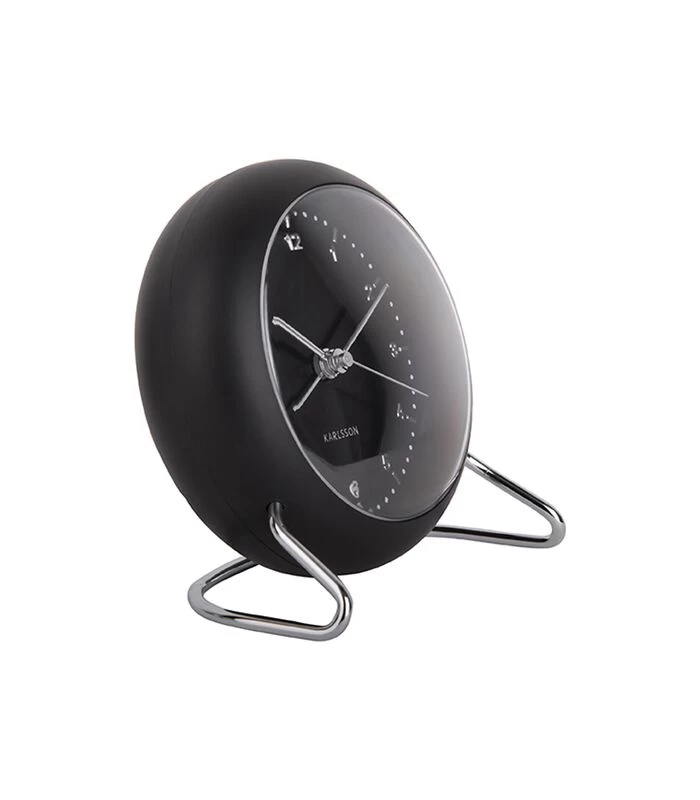 Karlsson Wekker Val ABS - Zwart - 11x11x9cm 5 Karlsson Wekker Val ABS - Zwart - 11x11x9cm - Afbeelding 3