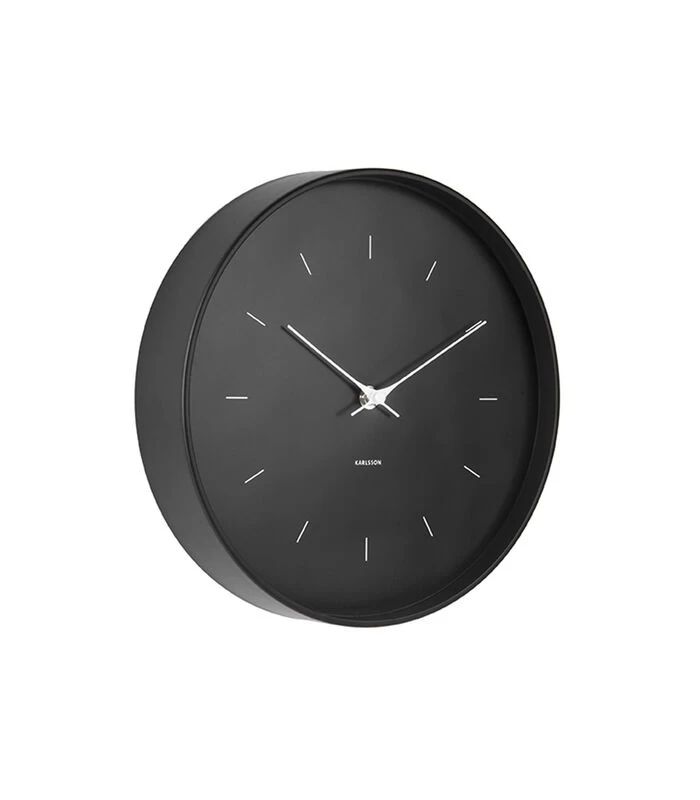 Karlsson Wandklok Butterfly Hands - Zwart - Ø27,5cm 5 Karlsson Wandklok Butterfly Hands - Zwart - Ø27,5cm - Afbeelding 3