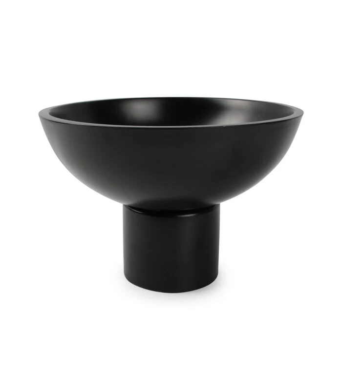 Sierschaal 27xH19cm Zwart Globe 3 Sierschaal 27xH19cm Zwart Globe