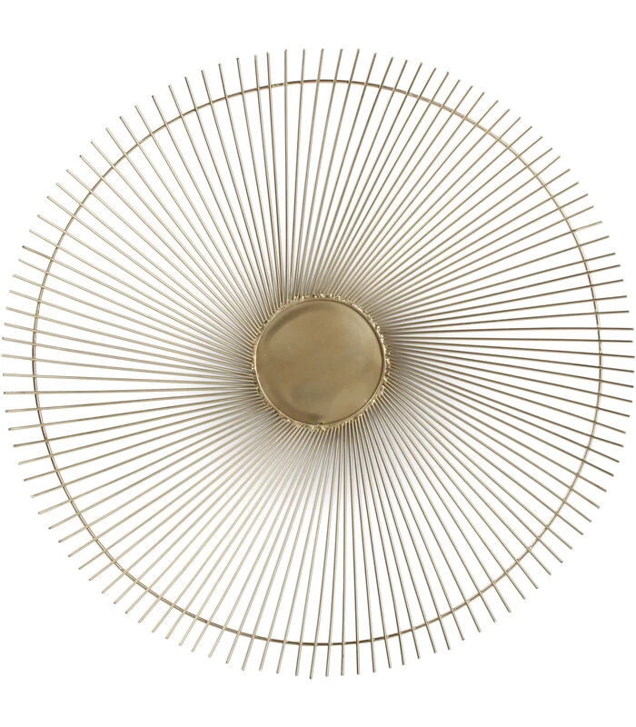 Draadmand 53xH5cm Goud Twisted Iris 5 Draadmand 53xH5cm Goud Twisted Iris - Afbeelding 3