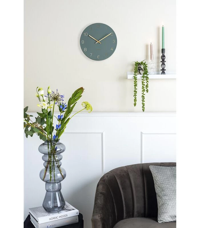 PRESENT TIME Vaas Morgana - Glas Donker Grijs - Large - 18x50cm 5 PRESENT TIME Vaas Morgana - Glas Donker Grijs - Large - 18x50cm - Afbeelding 3