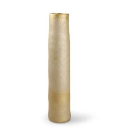Vaas 11,5xH50cm Gold Cone