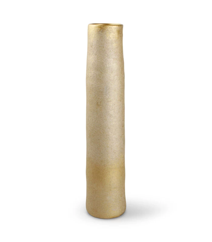 Vaas 11,5xH50cm Gold Cone 3 Vaas 11,5xH50cm Gold Cone