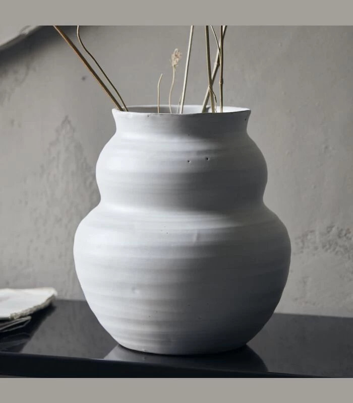 House Doctor Vaas - Juno - Wit 4 House Doctor Vaas - Juno - Wit - Afbeelding 2