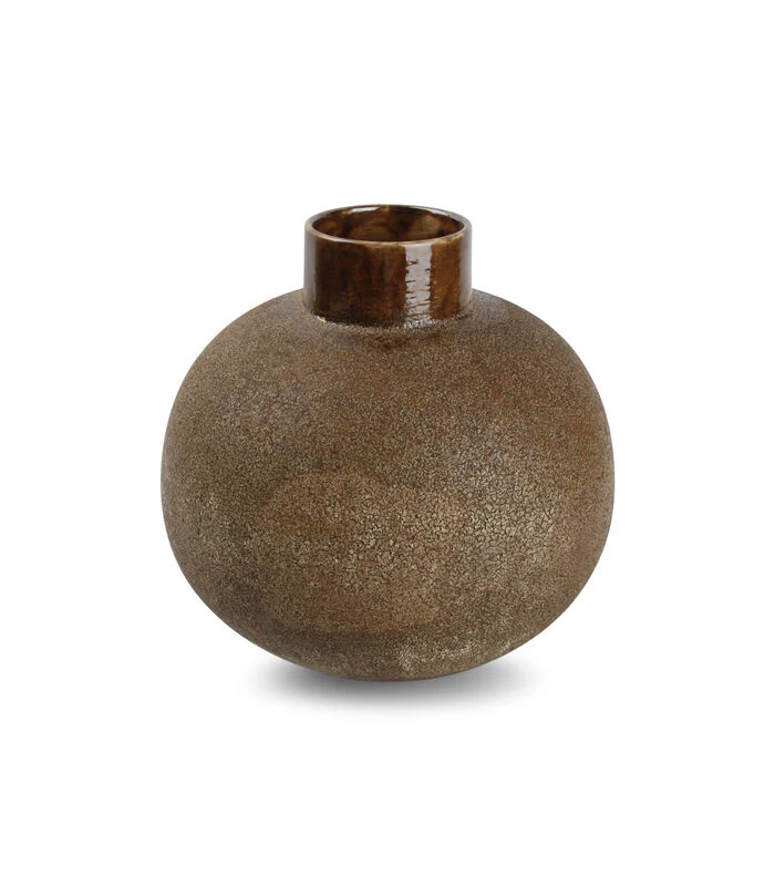 Vaas 22xH22cm Rusty Bullet 4 Vaas 22xH22cm Rusty Bullet - Afbeelding 2