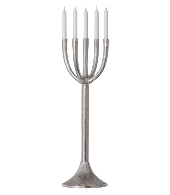 BePureHome Reach Kandelaar - Metaal - Zilver - 80x28x28 5 BePureHome Reach Kandelaar - Metaal - Zilver - 80x28x28 - Afbeelding 3