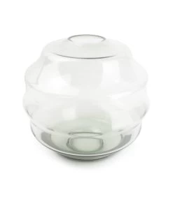 Vaas 28xH26cm Groen Bloom