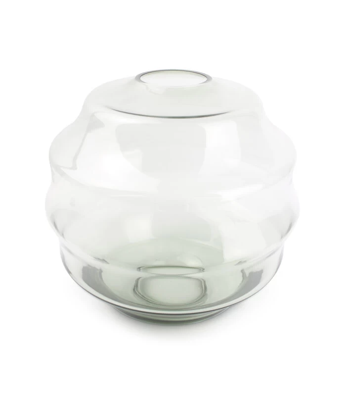 Vaas 28xH26cm Groen Bloom 3 Vaas 28xH26cm Groen Bloom