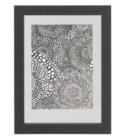 Exclusive Blake Fotolijst Met Houten Rand - Zwart - 40x30x4