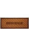Deurmat Binnen, Kokos Droogloopmat Met Tekst - Bienvenue - Bruin