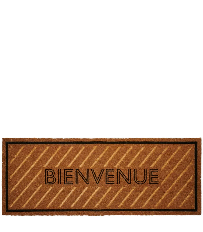 Deurmat Binnen, Kokos Droogloopmat Met Tekst - Bienvenue - Bruin 3 Deurmat Binnen, Kokos Droogloopmat Met Tekst - Bienvenue - Bruin