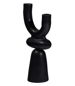 BePureHome Fund Ornament - Aluminium - Zwart - 33x15x10