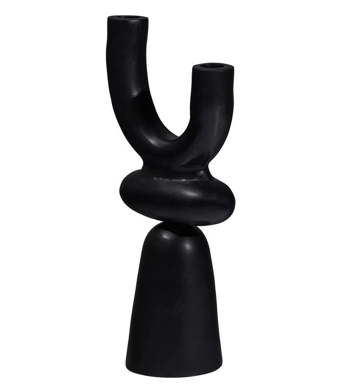 BePureHome Fund Ornament - Aluminium - Zwart - 33x15x10 3 BePureHome Fund Ornament - Aluminium - Zwart - 33x15x10