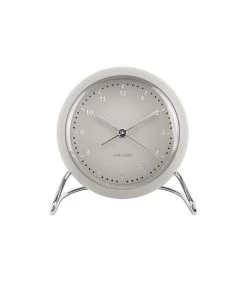 Karlsson Wekker Val ABS - Warm Grijs - 11x11x9cm