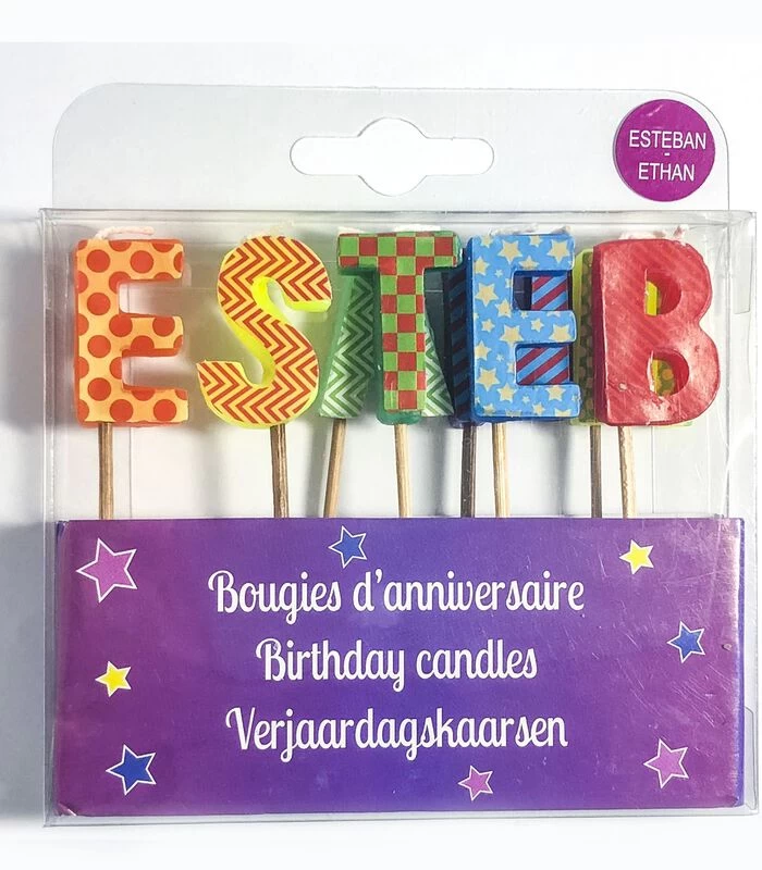 Verjaardagskaarsen Namen Esteban En Ethan 3 Verjaardagskaarsen Namen Esteban En Ethan