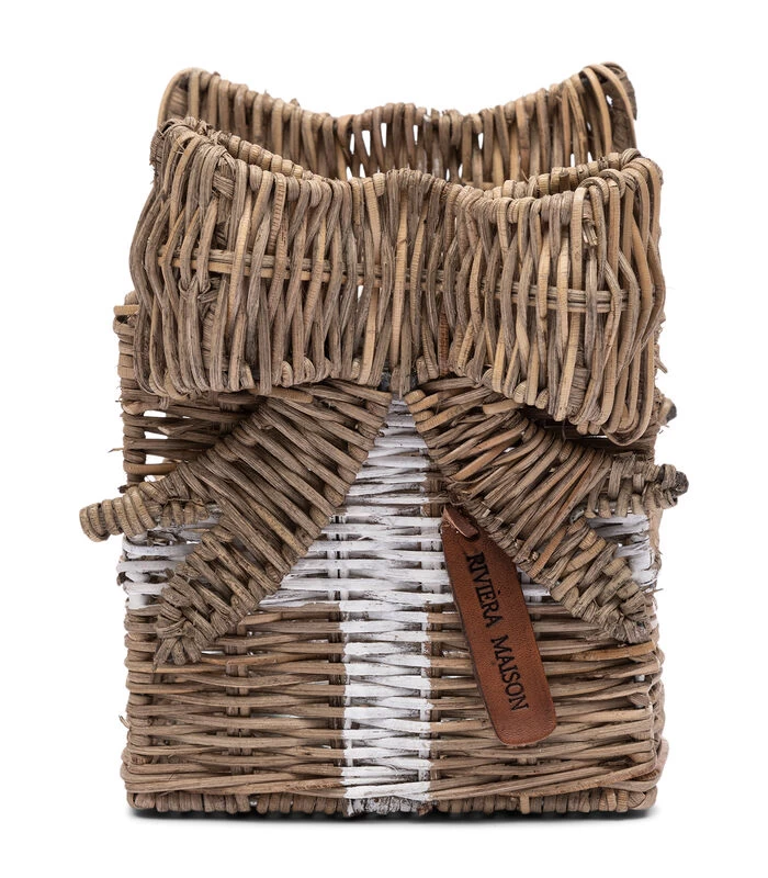 Theelichthouder Rustic Rattan Désir Naturel 3 Theelichthouder Rustic Rattan Désir Naturel