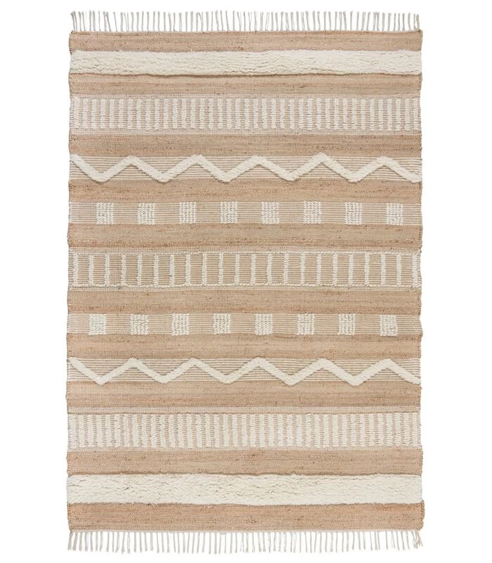 Jute Woonkamertapijt Medinha 3 Jute Woonkamertapijt Medinha