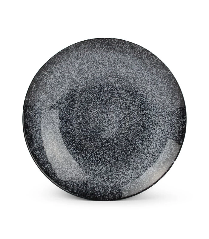 Sierschaal 33xH6cm Glas Midnight Cosmo 5 Sierschaal 33xH6cm Glas Midnight Cosmo - Afbeelding 3