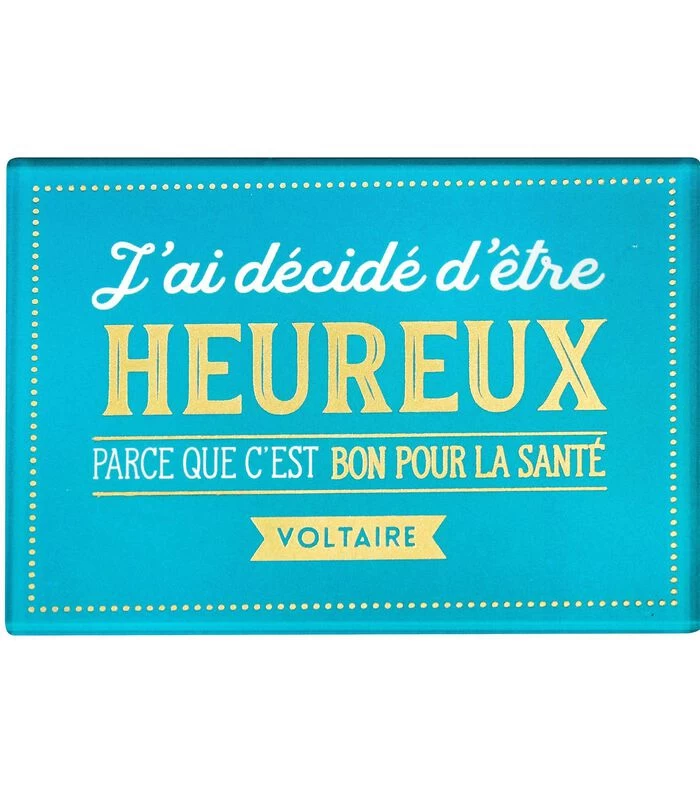 Leitmotiv - Glazen Magneet - Blij Hemellichaam 4 Leitmotiv - Glazen Magneet - Blij Hemellichaam - Afbeelding 2