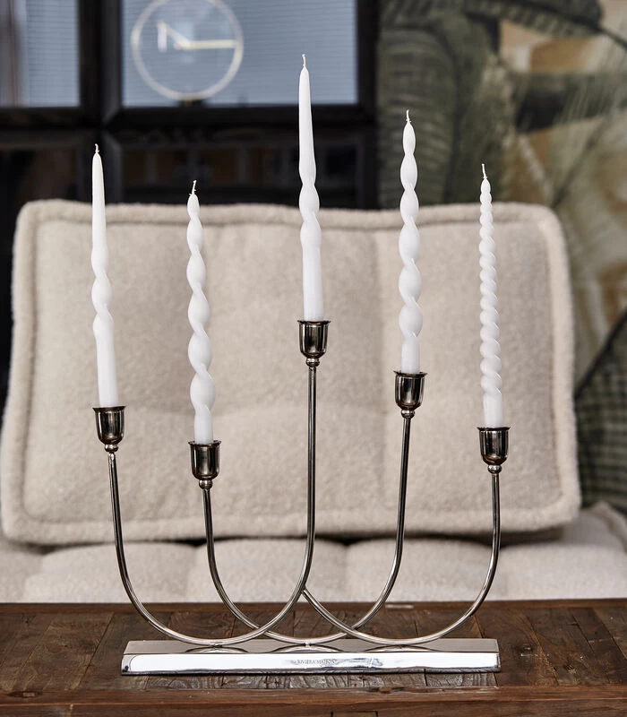 Kandelaar Château D’Eau Zilver 4 Kandelaar Château D’Eau Zilver - Afbeelding 2