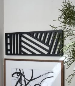 Wanddecoratie - Rectangular Wall Decoration - Zwart -Professionele winkel voor decoratieve artikelen 9e6b71f268f54887a9a35338b5809b93