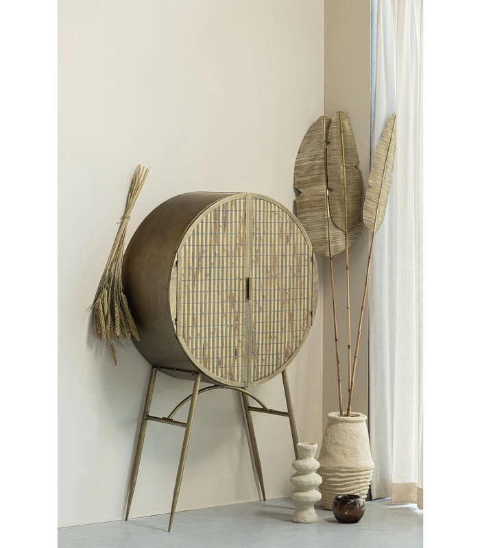 BePureHome Milos Kandelaar - Papier Mache - Natural - 35x14x14 4 BePureHome Milos Kandelaar - Papier Mache - Natural - 35x14x14 - Afbeelding 2