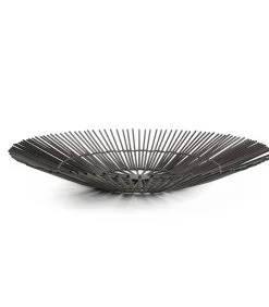 Draadmand 30xH4cm Zwart Iris