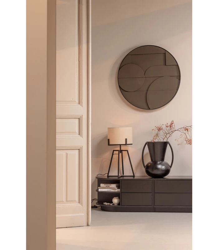 Exclusive Siep Vaas - Metaal - Zwart - 44x35x30 5 Exclusive Siep Vaas - Metaal - Zwart - 44x35x30 - Afbeelding 3