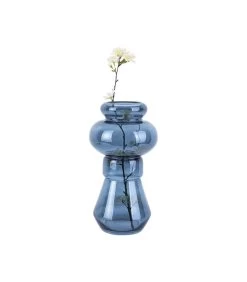 PRESENT TIME Vaas Morgana - Glas Donker Blauw - Medium - 18x35cm 11 PRESENT TIME Vaas Morgana - Glas Donker Blauw - Medium - 18x35cm -Professionele winkel voor decoratieve artikelen a10b57c4e2b142feb9f52c314235dcf8