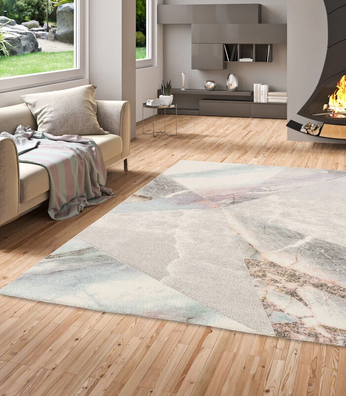 Vloerkleed Designer Maui Pastel Marmer Look Trend 4 Vloerkleed Designer Maui Pastel Marmer Look Trend - Afbeelding 2