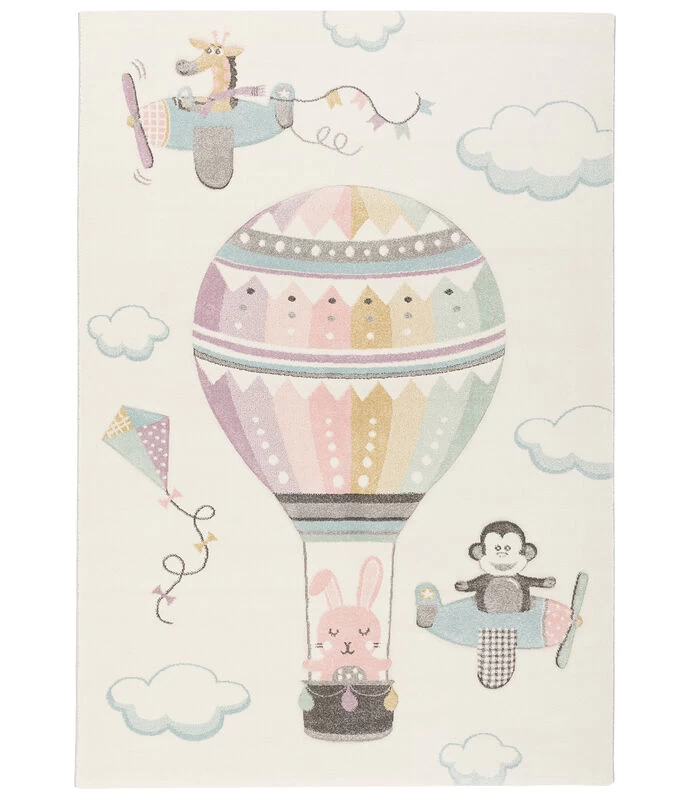 Vloerkleed Maui Kids - Kindertapijt - Heteluchtballon 3 Vloerkleed Maui Kids - Kindertapijt - Heteluchtballon