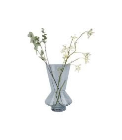 PRESENT TIME Vaas Glow - Glas Donkerblauw - Large - 17x28cm 7 PRESENT TIME Vaas Glow - Glas Donkerblauw - Large - 17x28cm -Professionele winkel voor decoratieve artikelen a3716dfbc1b240a9a95f574c6fe78ae2
