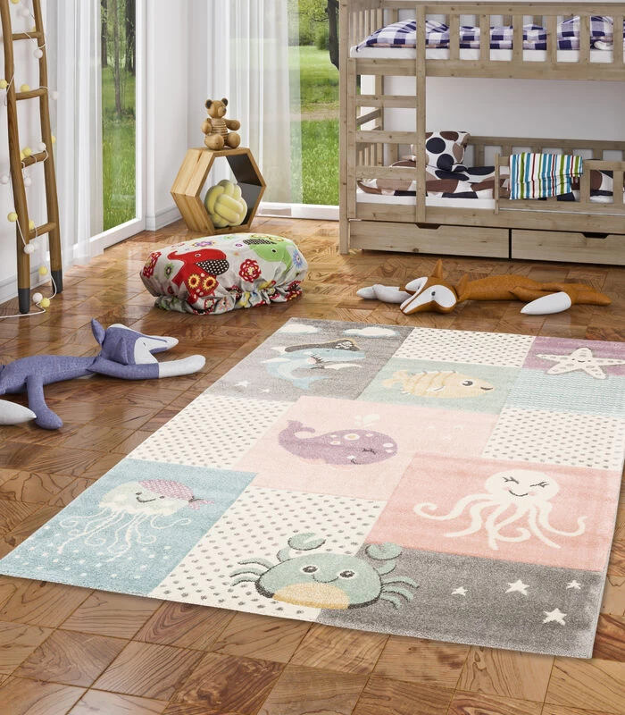 Vloerkleed Kindertapijt Maui Kids Onderwaterwereld 3 Vloerkleed Kindertapijt Maui Kids Onderwaterwereld - Afbeelding 2