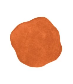 Leitmotiv Vloerkleed Organic Diamond - Oranje - 145x130cm