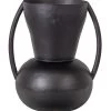 Exclusive Siep Vaas - Metaal - Zwart - 44x35x30 -Professionele winkel voor decoratieve artikelen a79379a020d344ea8b8231c9a24e5ef1