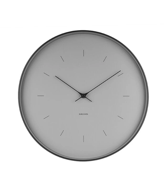 Karlsson Wandklok Butterfly Hands - Grijs - Large - Ø37,5cm 3 Karlsson Wandklok Butterfly Hands - Grijs - Large - Ø37,5cm