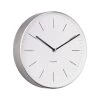 Karlsson Wandklok Minimal - Wit, Nikkel Behuizing - Ø27,5cm 1 Karlsson Wandklok Minimal - Wit, Nikkel Behuizing - Ø27,5cm -Professionele winkel voor decoratieve artikelen a95d24bfa9ff4f619b136cdb48e4429c